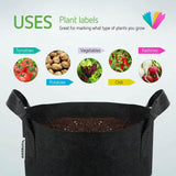 5-Pack: Plant Grow Bags