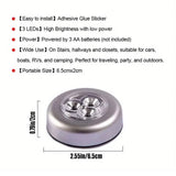 5-Pack: Touch Activated LED Lights