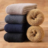 5-Pack: Winter Warm Socks Gift Warm Wool Socks
