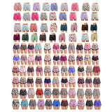 5-Pack: Women's Soft Comfy Printed Lounge Sleep Pajama Short