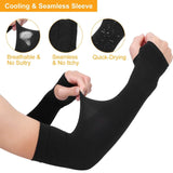 5-Pairs: Cooling Arm Sleeve Anti-UV Sun Protection