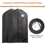 5-Piece: 39" Garment Bags Hanging Suit Bags Covers