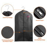 5-Piece: 39" Garment Bags Hanging Suit Bags Covers