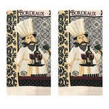 5-Piece: Assorted Kitchen Set: Towels, Potholder, Mitt
