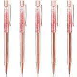 5-Piece: Bling Dynamic Liquid Ballpoint Pens