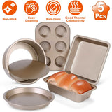 5-Piece: Nonstick Bakeware Set