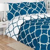 5-Piece: Reversible Comforter Set