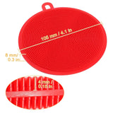 5-Pieces: Kitchen Cleaning Silicone Scrubber