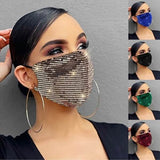 5-Pieces: Women Diamond Anti-Dust Mask