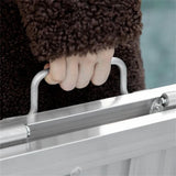 5' Steps Ramp,Portable Wheelchair Ramp,Carpeted Foldable Handicap Ramp