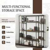 5-Tier Bookcase Bedroom Tall Bookshelf