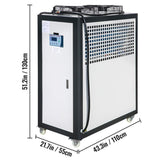 Smart Air-Cooled SS Industrial Water Chiller With LCD Display (SAK26458)