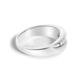 Men's.925 Sterling Silver 1/2 Cttw Diamond 9 Stone Band Ring - Size 10
