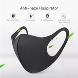 50-Pack: Reusable Double Layer Dustproof Sponge Mouth Mask