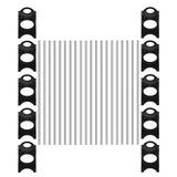 50-Pair Shoe Rack Storage Organizer 10-Tier Portable Wardrobe Tower