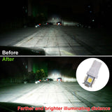 50-Piece: LED Car Light Bulbs