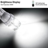 50-Piece: LED Car Light Bulbs