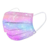50-Piece: Tie Dye Gradient Printing Mask - Assorted Styles