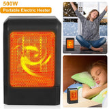 500W Ceramic Portable Electric Heater
