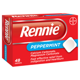 Rennie Peppermint 48 Tablets