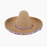 Panama Cowboy Hat, Rider Hat, Beach Brazilian Sun Hat, Men's Straw Hat, Wide Brim UV Protection Hat For Cross-border Amazon Sales
