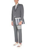 Thom Browne Men Classic Pants With Martingale