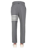 Thom Browne Men Classic Pants With Martingale