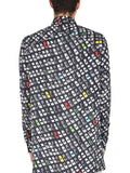 Bottega Veneta Men Shirt With Allover Print