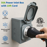 Nature's Generator 50A Power Inlet Box