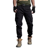 Mens American-style Multi-pocket Outdoor Sports Casual Pants