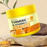 50g/1.75 Oz Turmeric + Vitamin C Face Cream with Hyaluronic Acid
