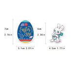 50pcs/roll Easter Day Bunny Rabbit Stickers Roll; Cute Happy Easter Stickers For Kids Children Card Scrapbooking; Easter Art Craft; Easter Gift; Party Favours Decorations; Easter Basket Stuffers