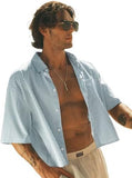Y2K-style Casual Versatile Short-sleeve Loose-fitting Top