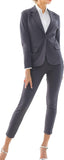 Marycrafts Women’s Two Piece Suits – Business Blazer Pant Suit Set, Professional Work Outfit for Office