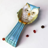 High-Temperature Painted Kiln-Changed Glaze Ceramic European-Style Animal Owl