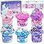 6 Pack Slimes, Blue Slime Kit, Butter Cloud Slime for Boys Girls Ages 8-12,Toys for Girls and Boys, Slime Party Favors Goodie Bag Stuffers, 4 5 6 7 8 9 10 Year Old Girl Birthday Gift Cute Stuff