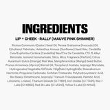 Milk Makeup Lip + Cheek Stick – Multi-Use Cream Blush + Lip Color with Mango Butter, Avocado Oil + Apricot Oil – Hydrating, Buildable, Long-Lasting, Vegan Formula – Werk, 0.21 oz