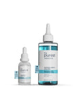 The Purest Solutions Skincare Set - Hydrating Serum & Exfoliating Toner for Dry, Irregular Skin - Hyaluronic Acid & Glycolic Acid