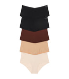 Victoria's Secret PINK Women's No Show Cheeky Underwear, Panties for Women, Halloween Pack, M