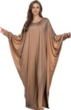 Boedaty Women Soft Muslim Prayer Dress Abaya Islamic Ramadan Full of Elasticity Garment Dubai Robe