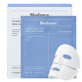 BIODANCE Bio-Collagen Real Deep Mask, Hydrating Overnight Hydrogel Mask, Pore Minimizing, Plumping, Elasticity Improvement, Korean Skin Care, Valentines Day Gifts for Her | 1.19oz(34g) x 16ea