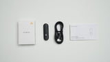 ATUMTEK Bluetooth Remote Shutter, Carbon Fiber Design, Rechargeable Camera Remote Control for iOS & Android Smartphones, Compact and Portable, with Type-C Charging, 10m Remote Range, Bluetooth 5.0