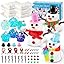 6 Pack Slimes, Blue Slime Kit, Butter Cloud Slime for Boys Girls Ages 8-12,Toys for Girls and Boys, Slime Party Favors Goodie Bag Stuffers, 4 5 6 7 8 9 10 Year Old Girl Birthday Gift Cute Stuff