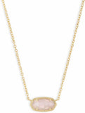 Kendra Scott Elisa Pendant Necklace for Women, Fashion Jewelry, 14k Gold-Plated