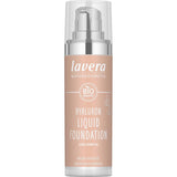 lavera Hyaluron Liquid Foundation - Natural Ivory 01 - Foundation Make Up with Hyaluron & Almond Oil for a Flawless Complexion - Face Make Up - PETA Certified - Vegan - Made in Germany - 1 Fl Oz