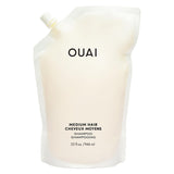 OUAI Fine Hair Shampoo - Volumizing Shampoo for Fine, Flat Strands - Made with Biotin, Keratin & Chia Seed Oil - Strengthens, Nourishes & Thickens - Color-Safe & Sulfate Free Hair Care (10 Fl oz)