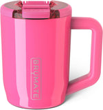BrüMate Müv - 15oz 100% Leak Proof Insulated Coffee Mug with Handle & Lid - Stainless Steel Coffee Travel Mug - Double Walled Coffee Cup (Sage)