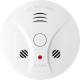 Smoke and Fire Detector Alarm – Portable Photoelectric Fire Alarm with Silence Button