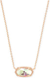 Kendra Scott Elisa Pendant Necklace for Women, Fashion Jewelry, 14k Gold-Plated