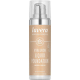 lavera Hyaluron Liquid Foundation - Warm Nude 03 - Foundation Make Up with Hyaluron & Almond Oil for a Flawless Complexion - Face Make Up - PETA Certified - Vegan - Made in Germany - 1 Fl Oz